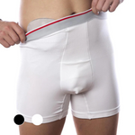 Load image into Gallery viewer, LIGHT Support Ostomy Boxers -  High Waist Mens' MULTIPACK 1
