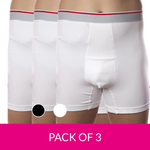 Load image into Gallery viewer, LIGHT Support Ostomy Boxers -  High Waist Mens' MULTIPACK 1