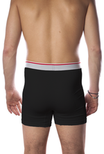 Charger l'image dans la galerie, Boxer taille haute pour stomie à maintien léger pour hommes