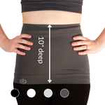 Load image into Gallery viewer, MEDIUM Support 10" Ostomy Waistband with Silicone Grip -  Colours (None Prescription)