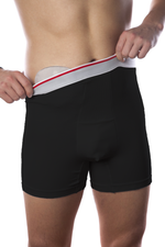 Charger l'image dans la galerie, Boxer taille haute pour stomie à maintien léger pour hommes