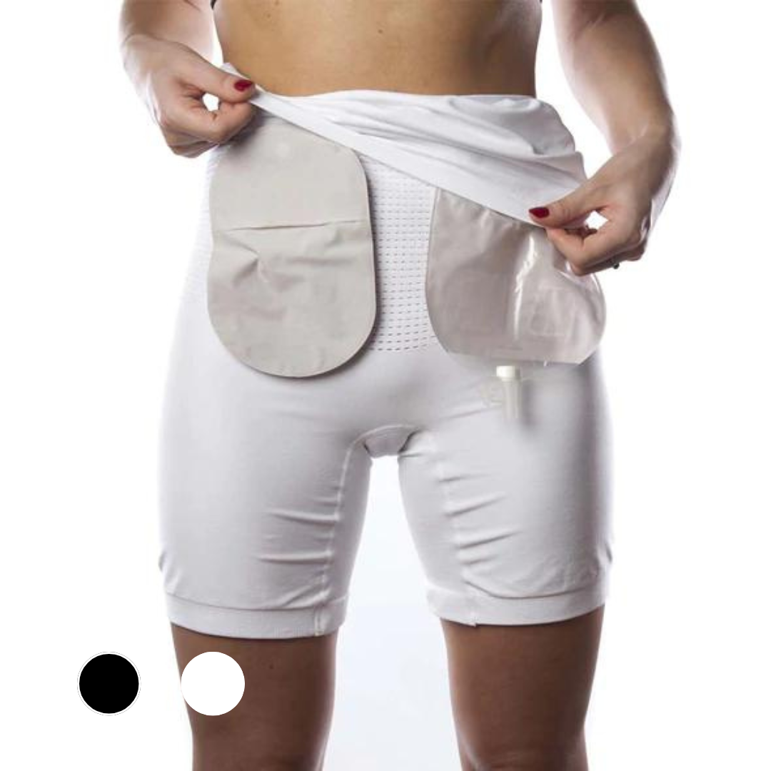 MEDIUM Support Double Layer Ostomy Boxer High Waist – Comfizz