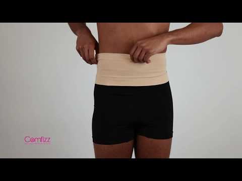 Light Support 5" Ostomy Waistband with Silicone Grip