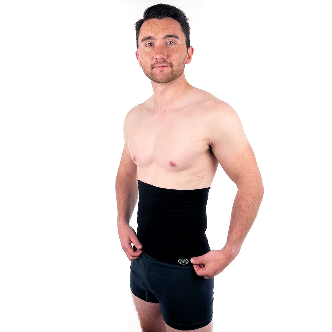 Medium Support 10" Ostomy Waistband with Silicone Grip - New Colours