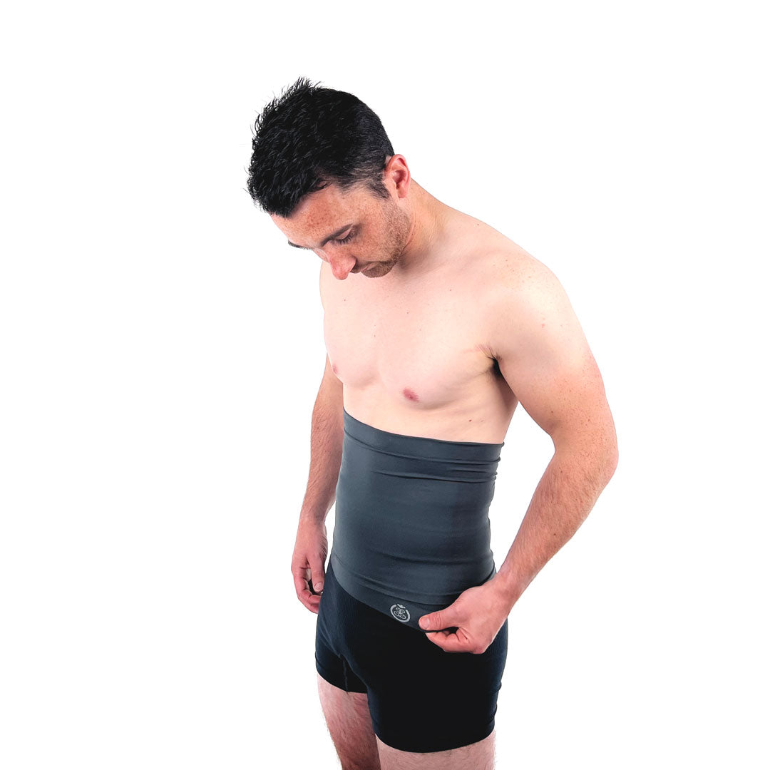 Medium Support 10" Ostomy Waistband with Silicone Grip - New Colours