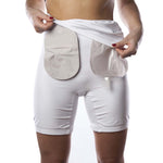 Load image into Gallery viewer, Medium Support High Waist Ostomy Boxer - Double layer
