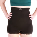 Load image into Gallery viewer, Light Support High Waist Ostomy Boxer - Lace Trim
