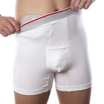 Load image into Gallery viewer, Mens&#39; Light Support High Waist Ostomy Boxers
