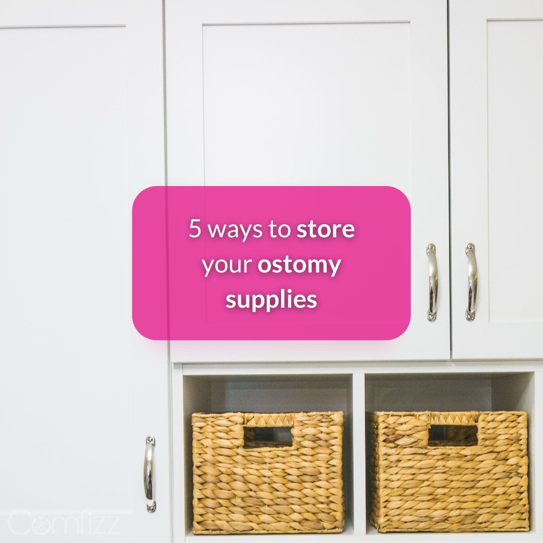 5 ways to store your ostomy supplies
