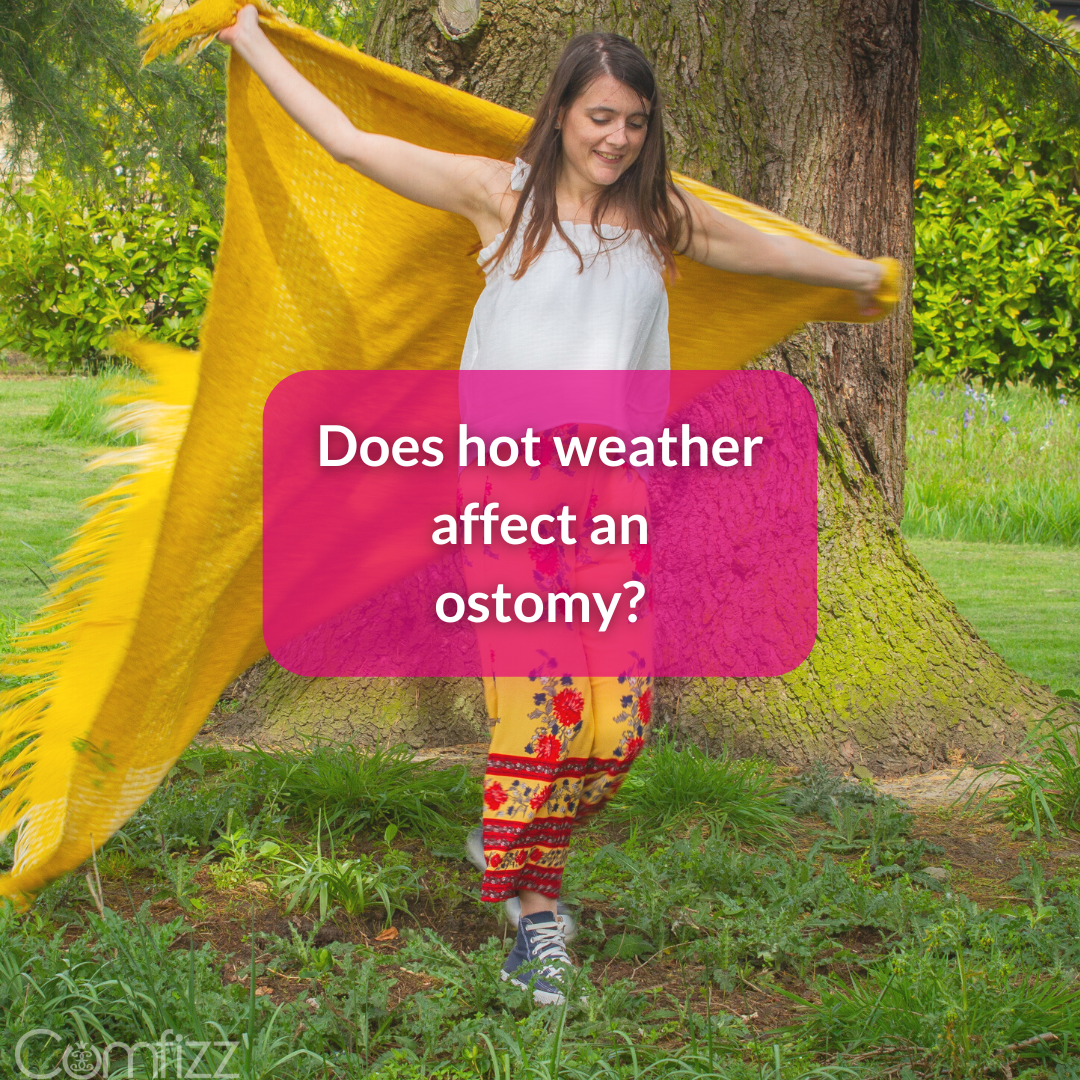 Does hot weather affect an ostomy?