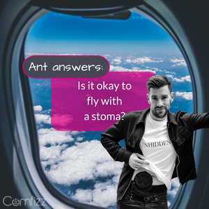 Is it okay to fly with a stoma?