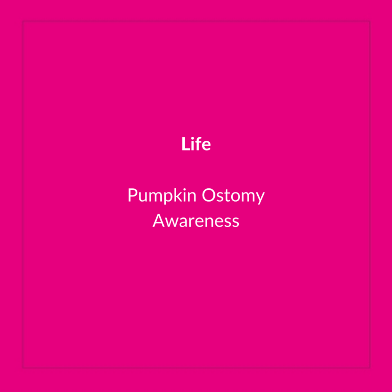 Pumpkin Ostomy Awareness!