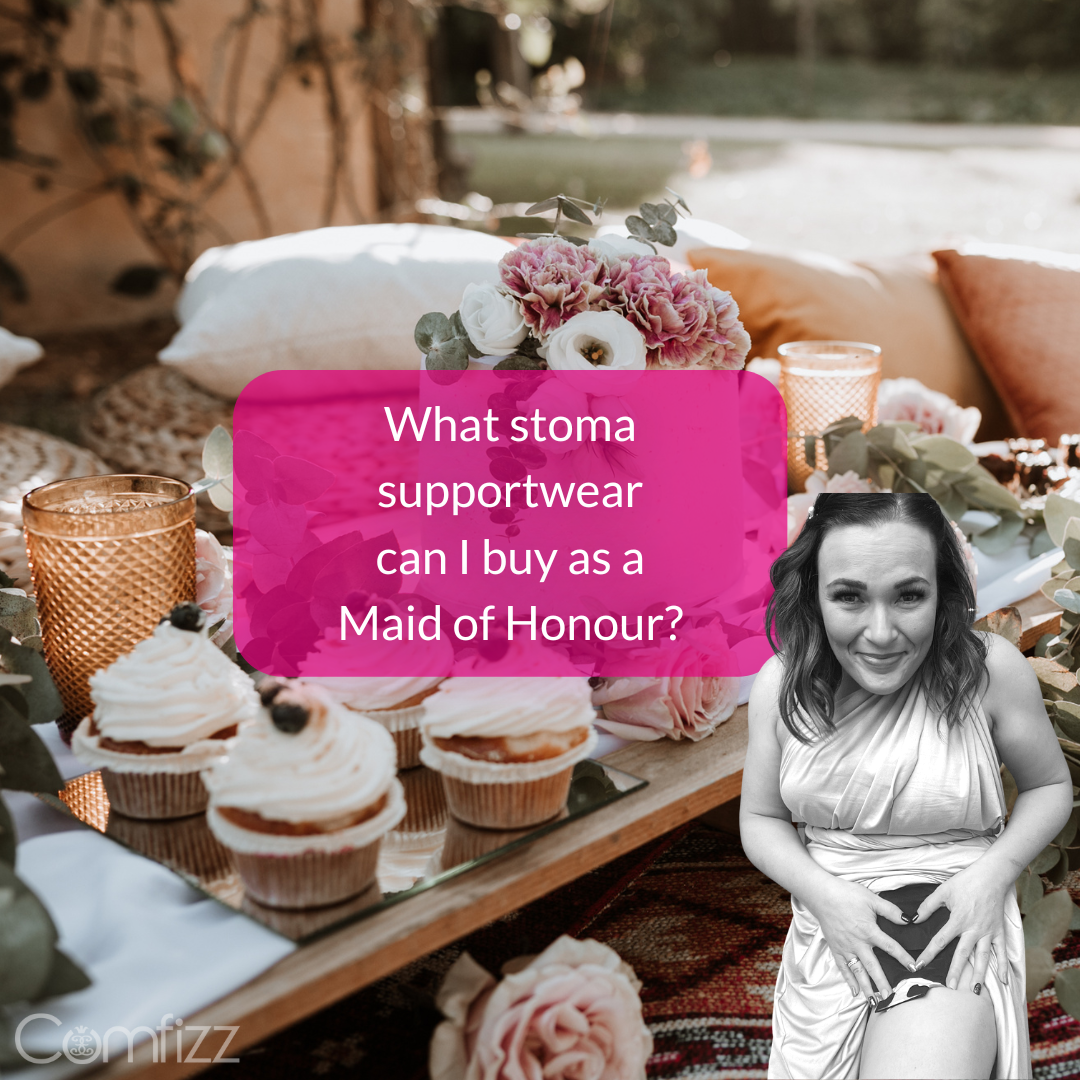 What stoma supportwear can I buy as a Maid of Honour?