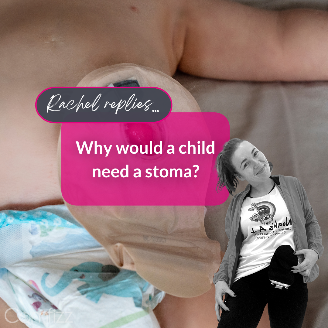 Why would a child need a stoma?
