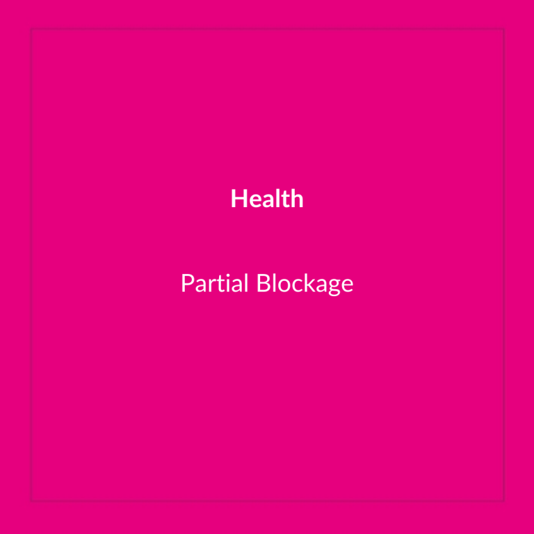 Blocages partiels