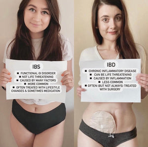 How can you tell the difference between IBS & IBD?