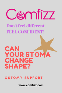 Can your stoma change shape?