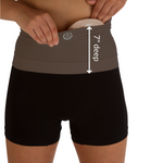Laden Sie das Bild in den Galerie-Viewer, Espresso Limited Edition-LIGHT Support 7&quot; Ostomy Waistband with Silicone Grip (non Prescription)
