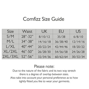 Light Support High Waist Ostomy Boxer - Lace Trim - Comfizz