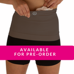 Laden Sie das Bild in den Galerie-Viewer, Espresso Limited Edition-LIGHT Support Ostomy Waistband 7&quot; &amp; 10&quot; with Silicone Grip (non Prescription)
