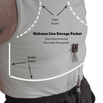 Laden Sie das Bild in den Galerie-Viewer, Hickman Pocket Vest - Unisex - Antimicrobial Bamboo
