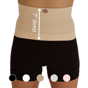 LIGHT Support 7" Ostomy waistband with Silicone Grip