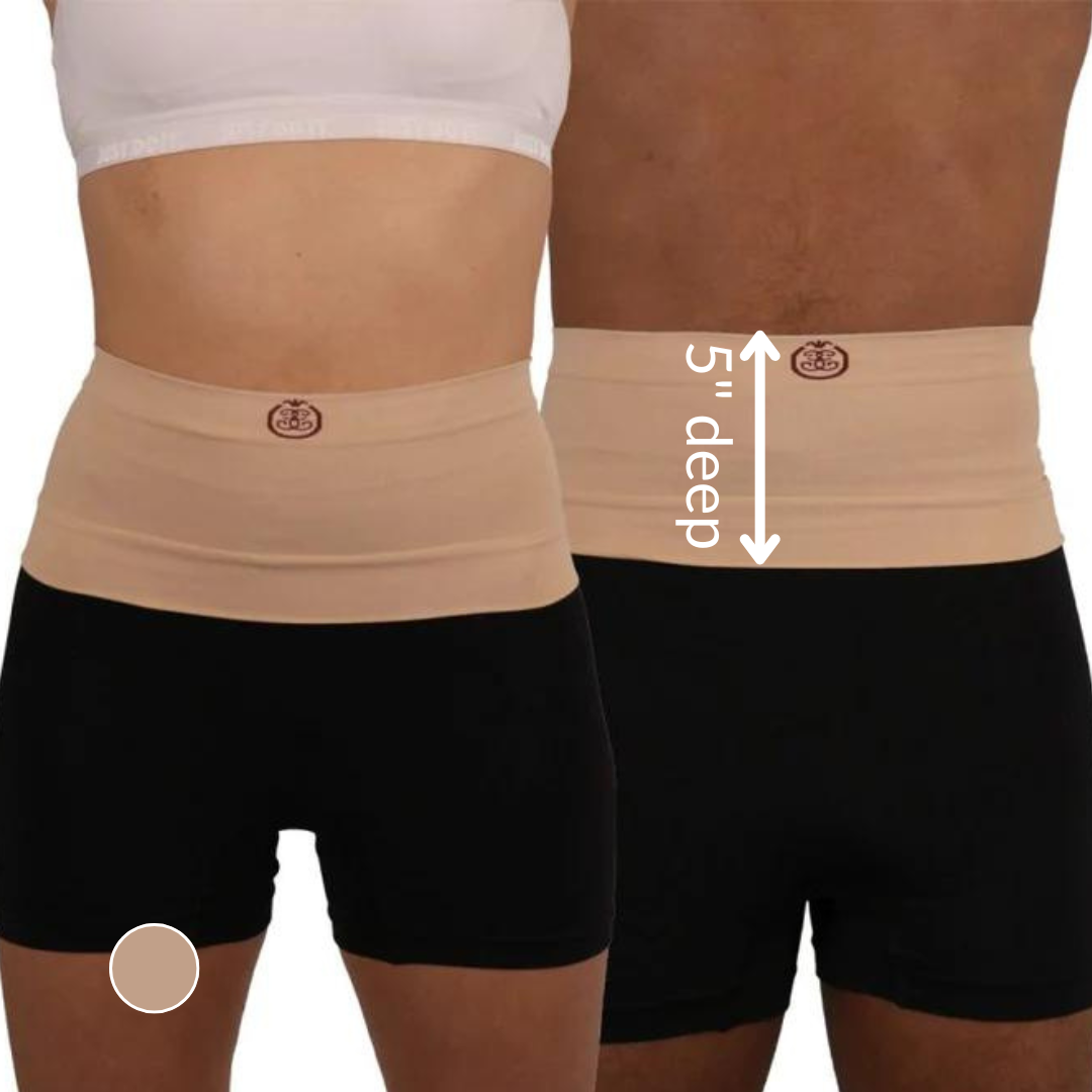 LIGHT Support 5" Ostomy Waistband with Silicone Grip (None Prescription)