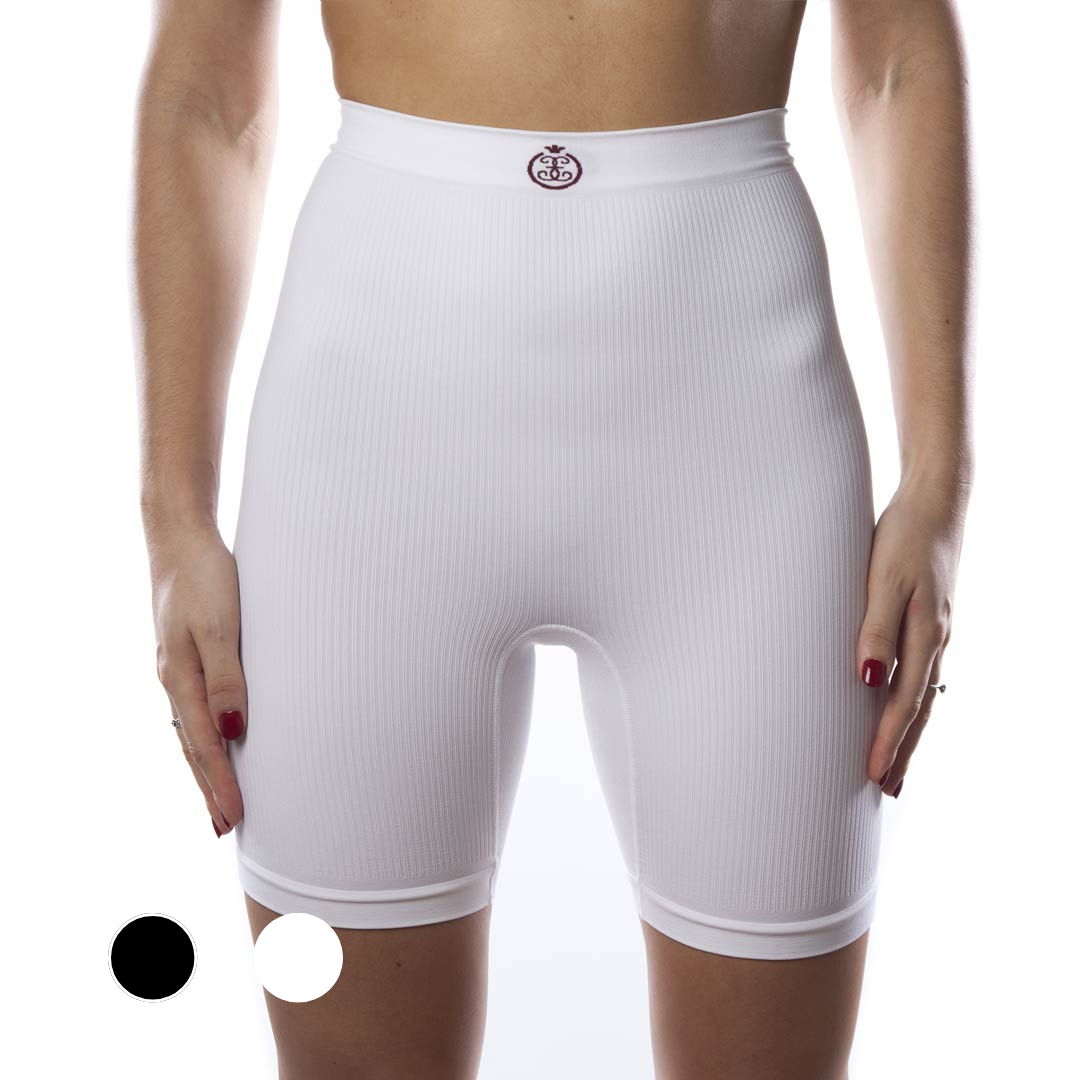 Boxer taille haute à maintien léger - Longueur cuisse