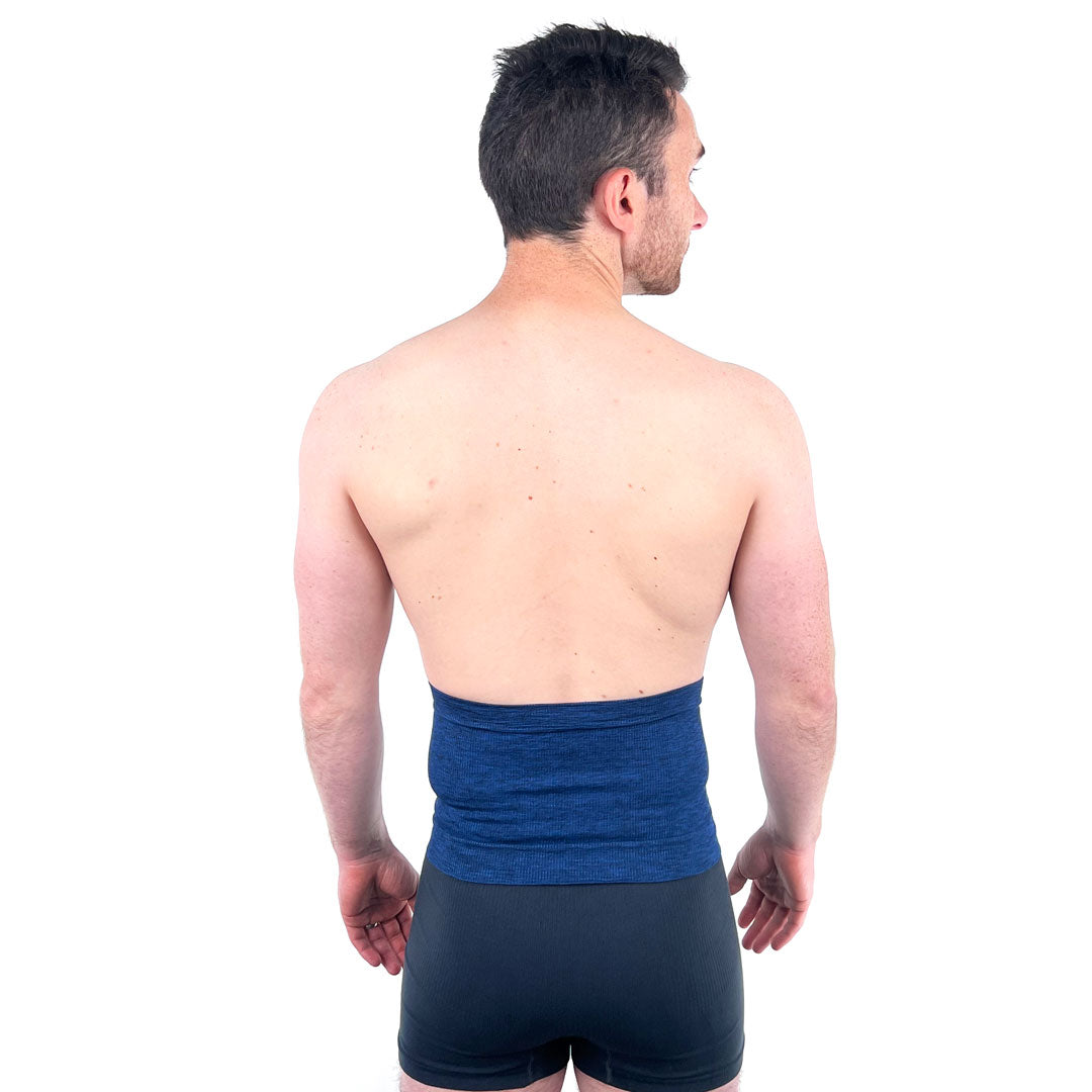 Comfizz 7" Waistband With Silicone, Level 1 Support - Marl