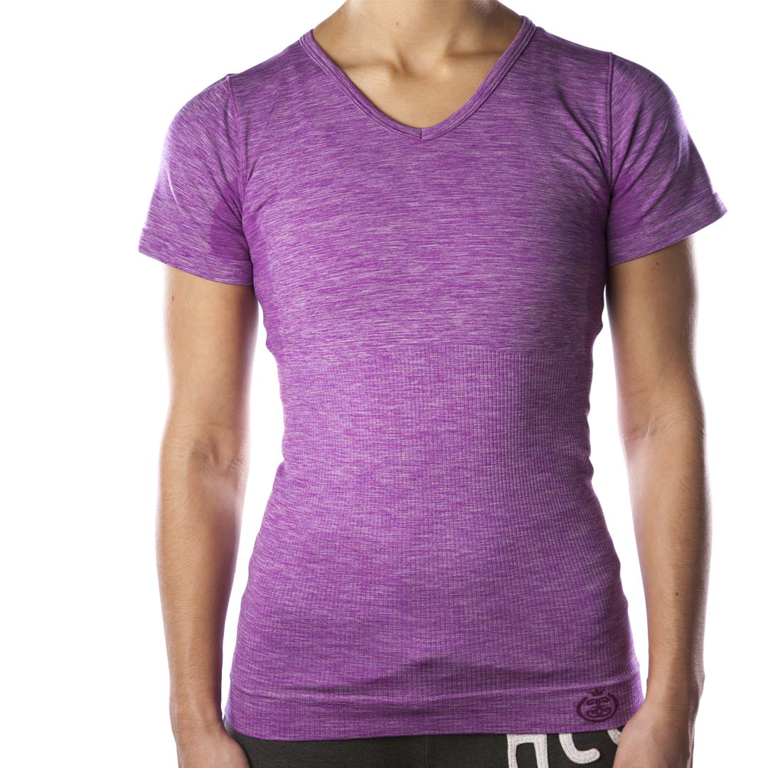 Comfizz T-shirt col en V pour femme, support niveau 1