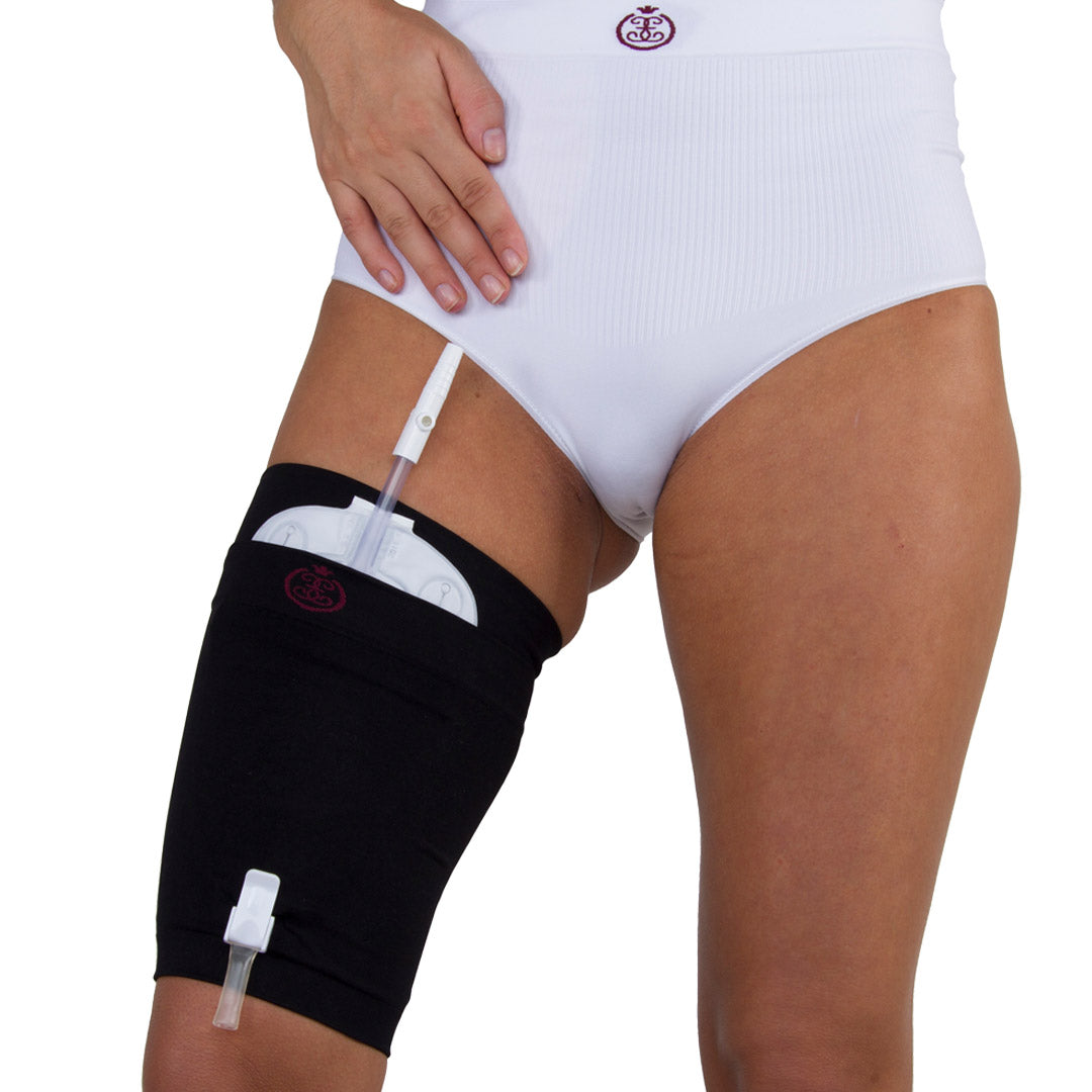 Buy Ugo Fix Sleeve  Catheter Leg Bag HolderCatheter Bag Cover Strong and  Durable Fibre Blends with External Seams Washable and Reusable with Free  Laundry Bag Pack of 1 Short Online at
